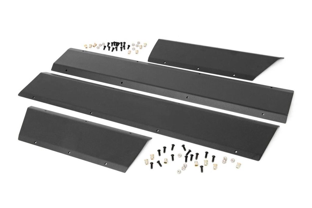 Rough Country Lower Door Armor 4 Door Jeep Cherokee XJ 2WD/4WD (1984-2001)