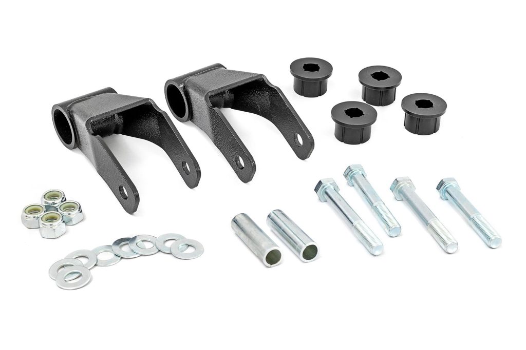Rough Country Boomerang Lift Shackles .75 Inch Jeep Cherokee XJ 2WD/4WD (1984-2001)