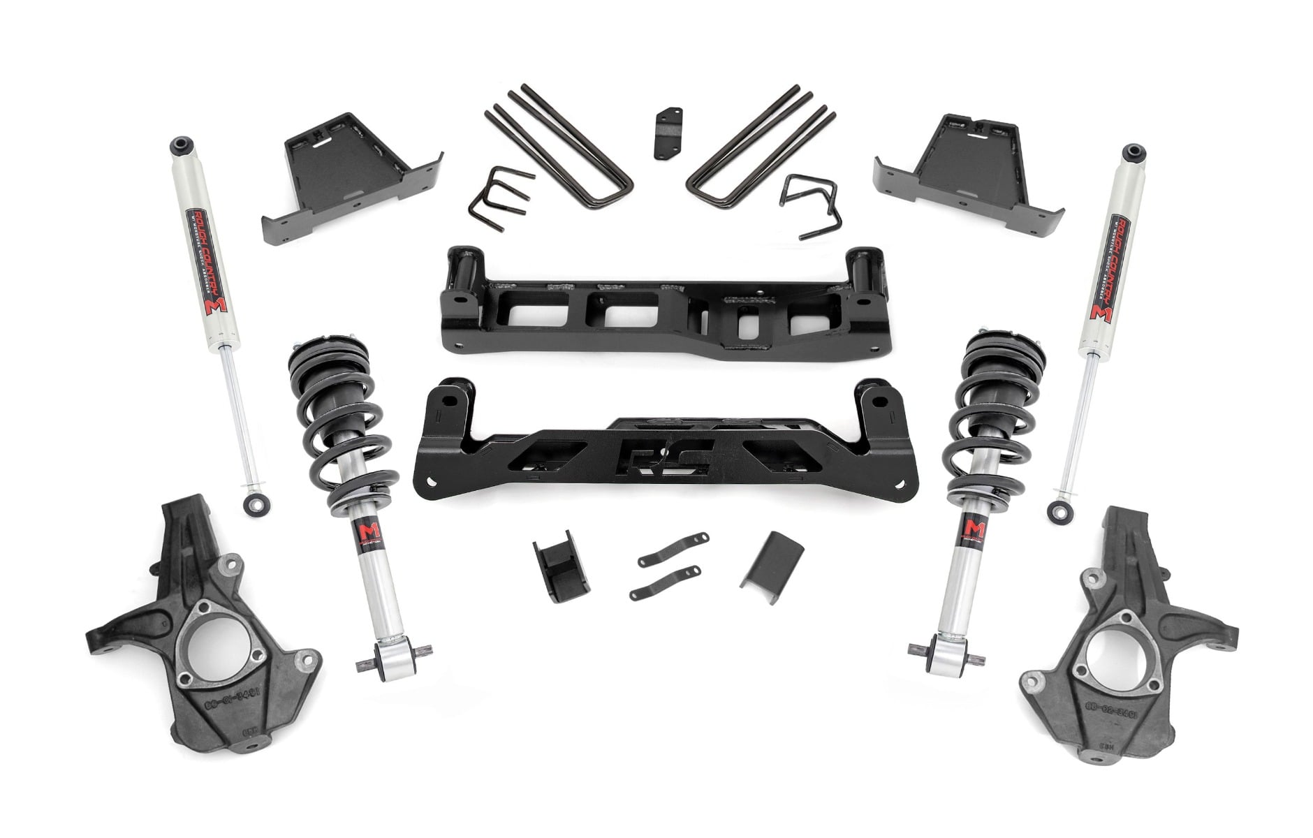 Rough Country 7.5 Inch Lift Kit M1 Struts/M1 Chevy/GMC 1500 (07-13)
