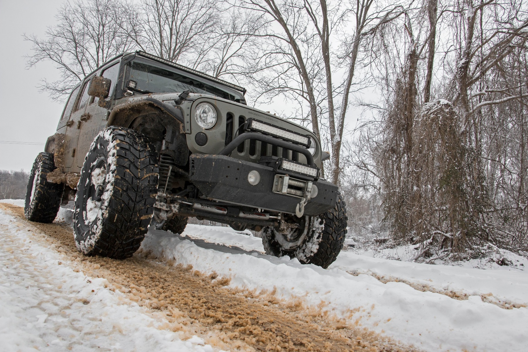 Rough Country 4 Inch Lift Kit X-Series M1R Jeep Wrangler Unlimited 2WD/4WD (07-18)