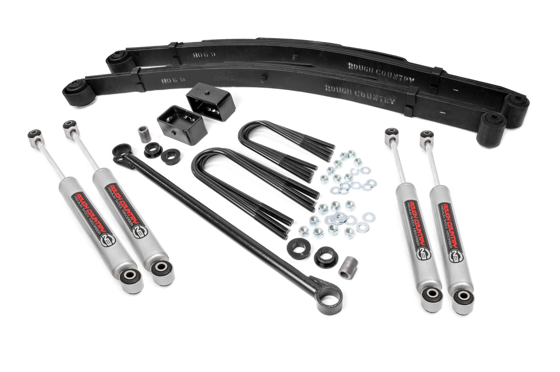 Rough Country 3 Inch Lift Kit Ford Excursion 4WD (2000-2005)