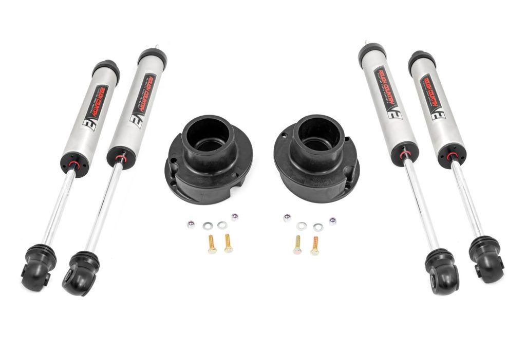 Rough Country 2.5 Inch Leveling Kit RR Leaf V2 Ram 2500 (14-26)/3500 (13-26)