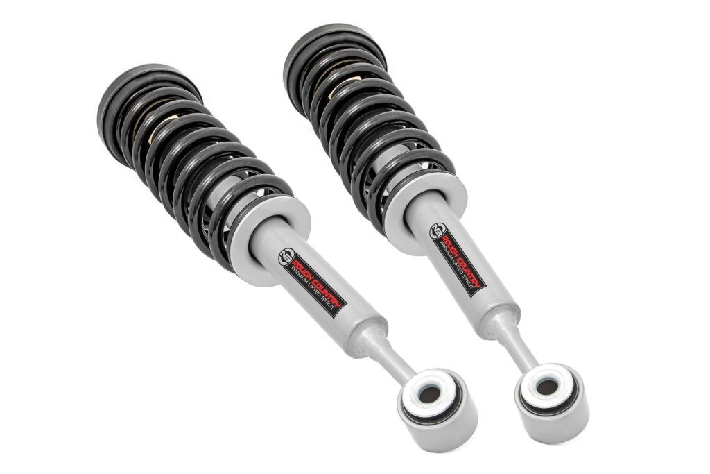 Rough Country Loaded Strut Pair 6 Inch Ford F-150 4WD (2004-2008)