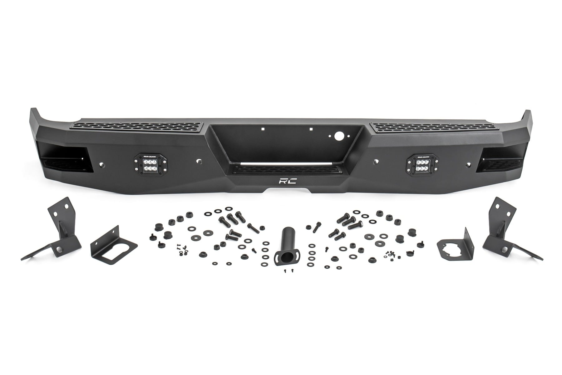 Rough Country Rear Bumper LED Chevy Silverado & GMC Sierra 1500 2WD/4WD (2007-2018 & Classic)