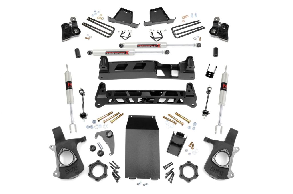 Rough Country 4 Inch Lift Kit M1 Chevy Silverado & GMC Sierra 1500 4WD (1999-2006 & Classic)