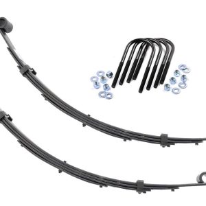 Rough Country Front Leaf Springs 3β³ Lift Pair Jeep Grand Wagoneer/J10 Truck/J20 Truck/Wagoneer 4WD
