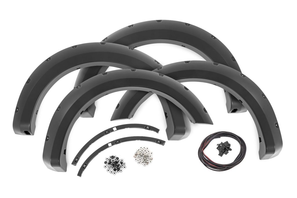 Rough Country Pocket Fender Flares UH Tuxedo Black Metallic Ford F-150 2WD/4WD (09-14)