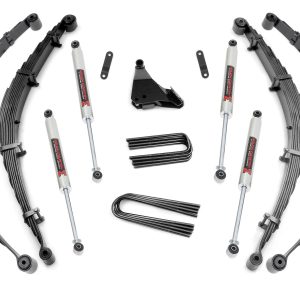 Rough Country 4 Inch Lift Kit Rear Springs M1 Ford F-250/F-350 Super Duty 4WD (99-04)
