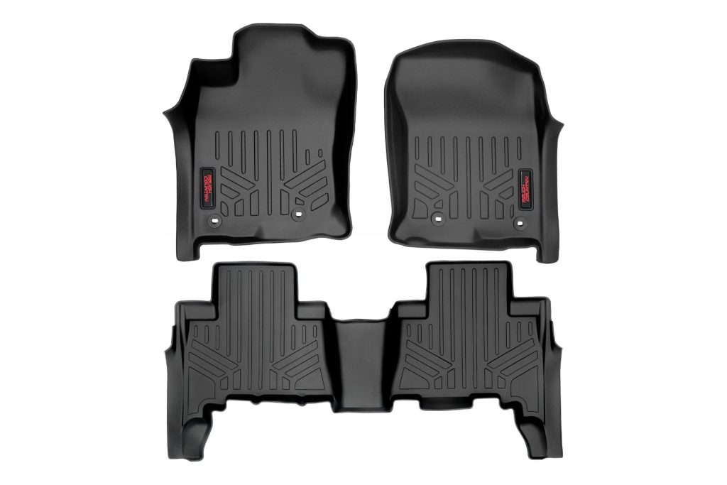 Rough Country Floor Mats Front and Rear Toyota 4Runner 2WD/4WD (2013-2024)