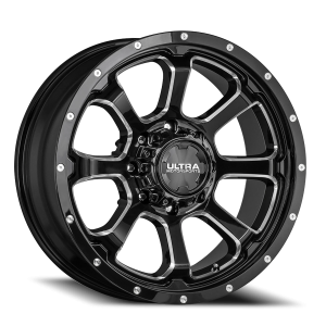 Ultra Nemesis 219 18x9 8x165.1 +1 Black