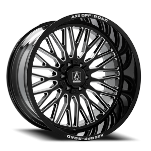 Axe Kratos 24x12 5x127 -44 Black