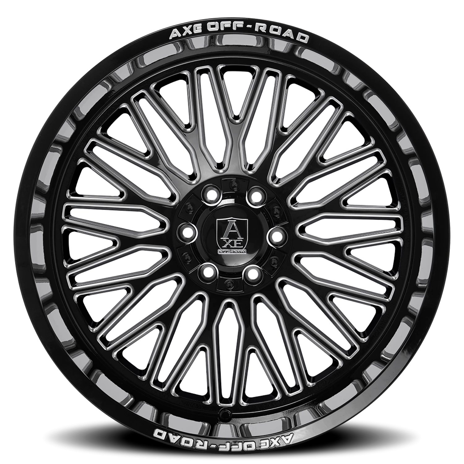 Axe Kratos 24x12 5x127 -44 Black - Image 3