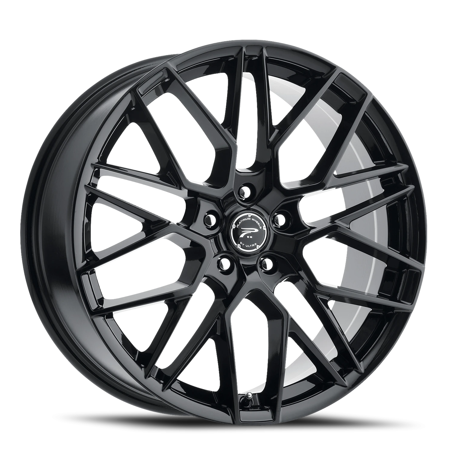 Platinum Retribution 18x8 5x114.3 +40 Black