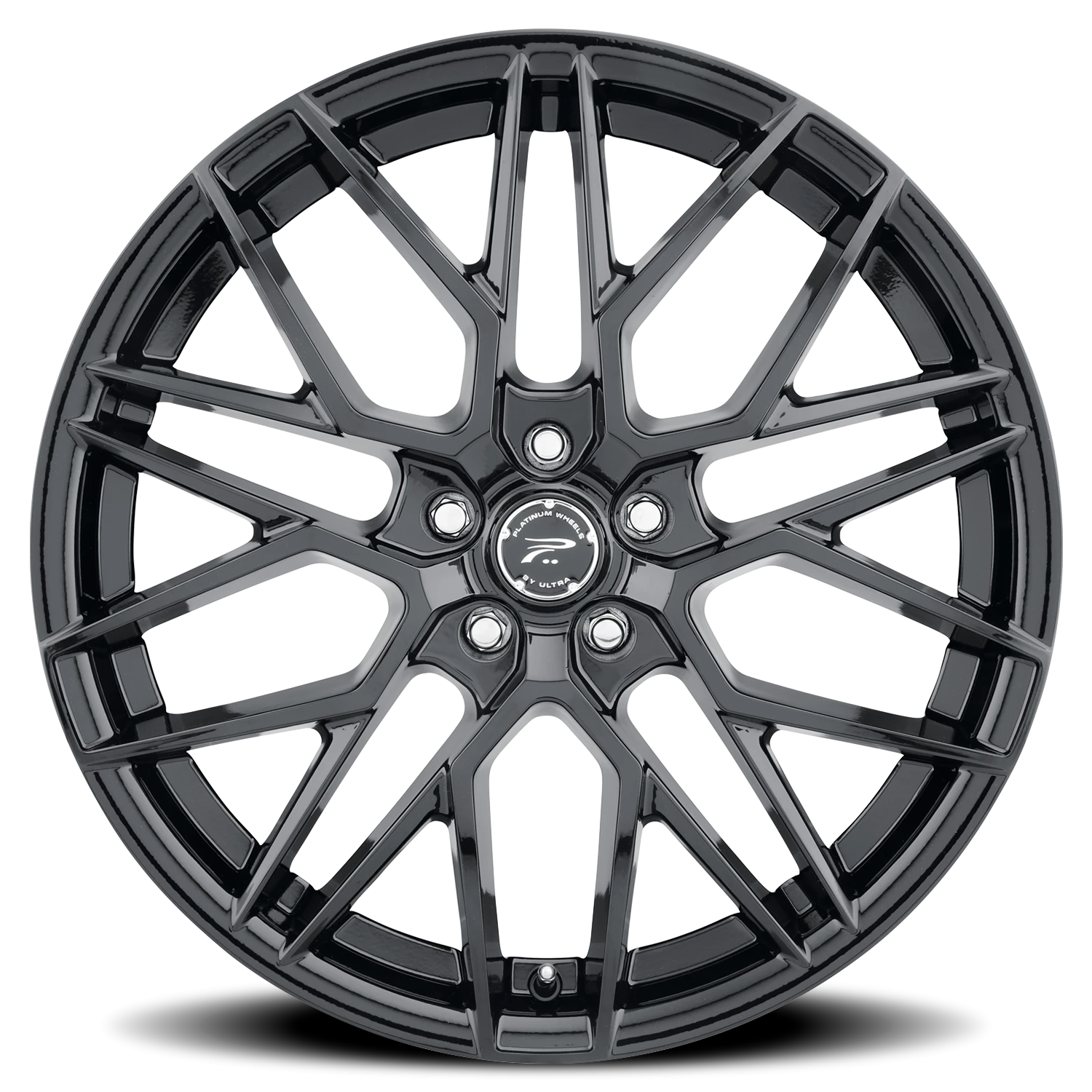 Platinum Retribution 18x8 5x100 +35 Black - Image 3