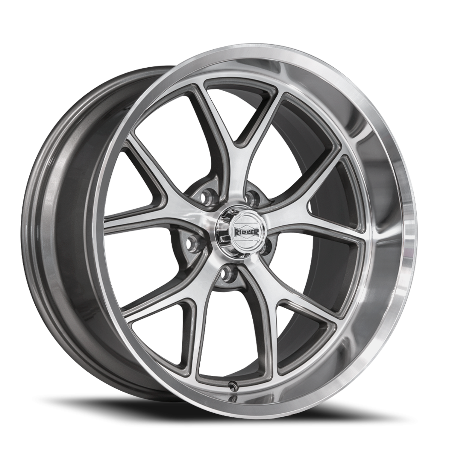 Ridler 661 20x10 5x127 0 Grey