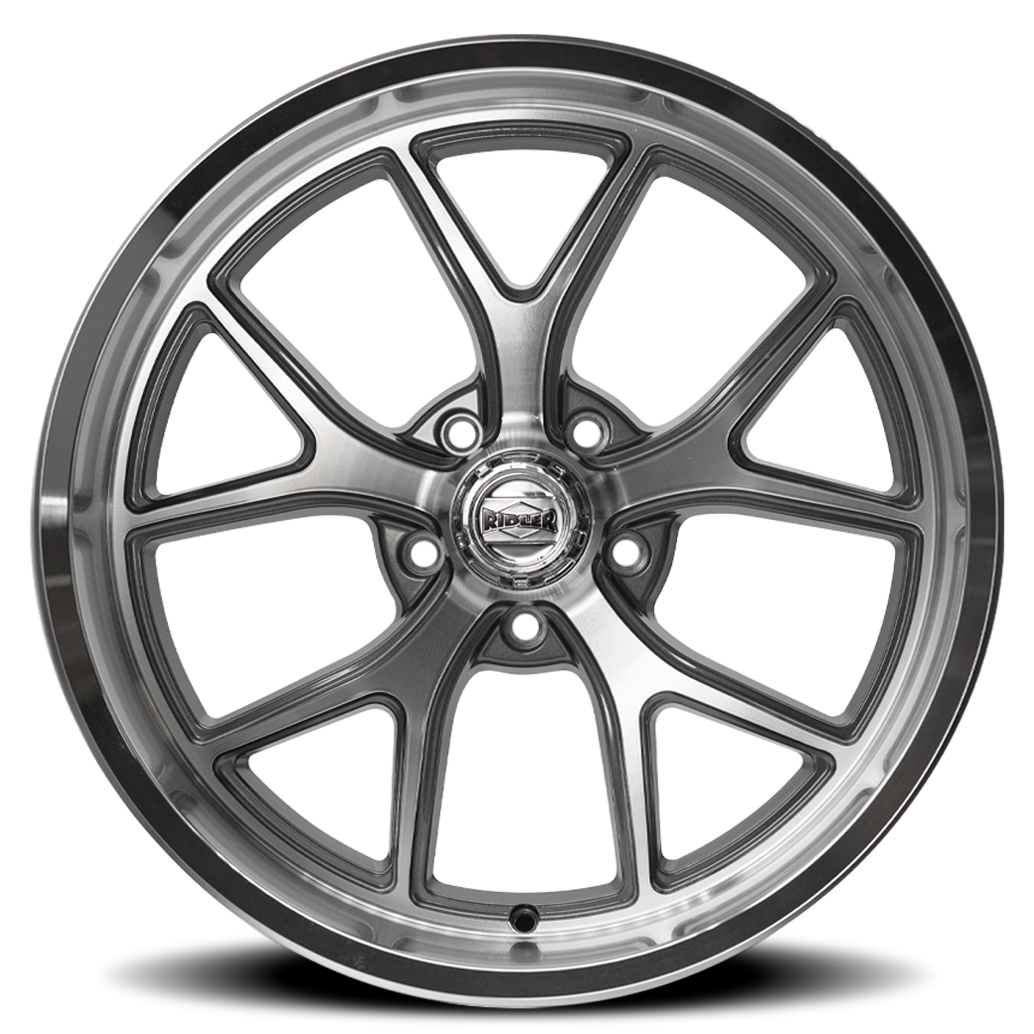 Ridler 661 20x10 5x127 0 Grey - Image 3