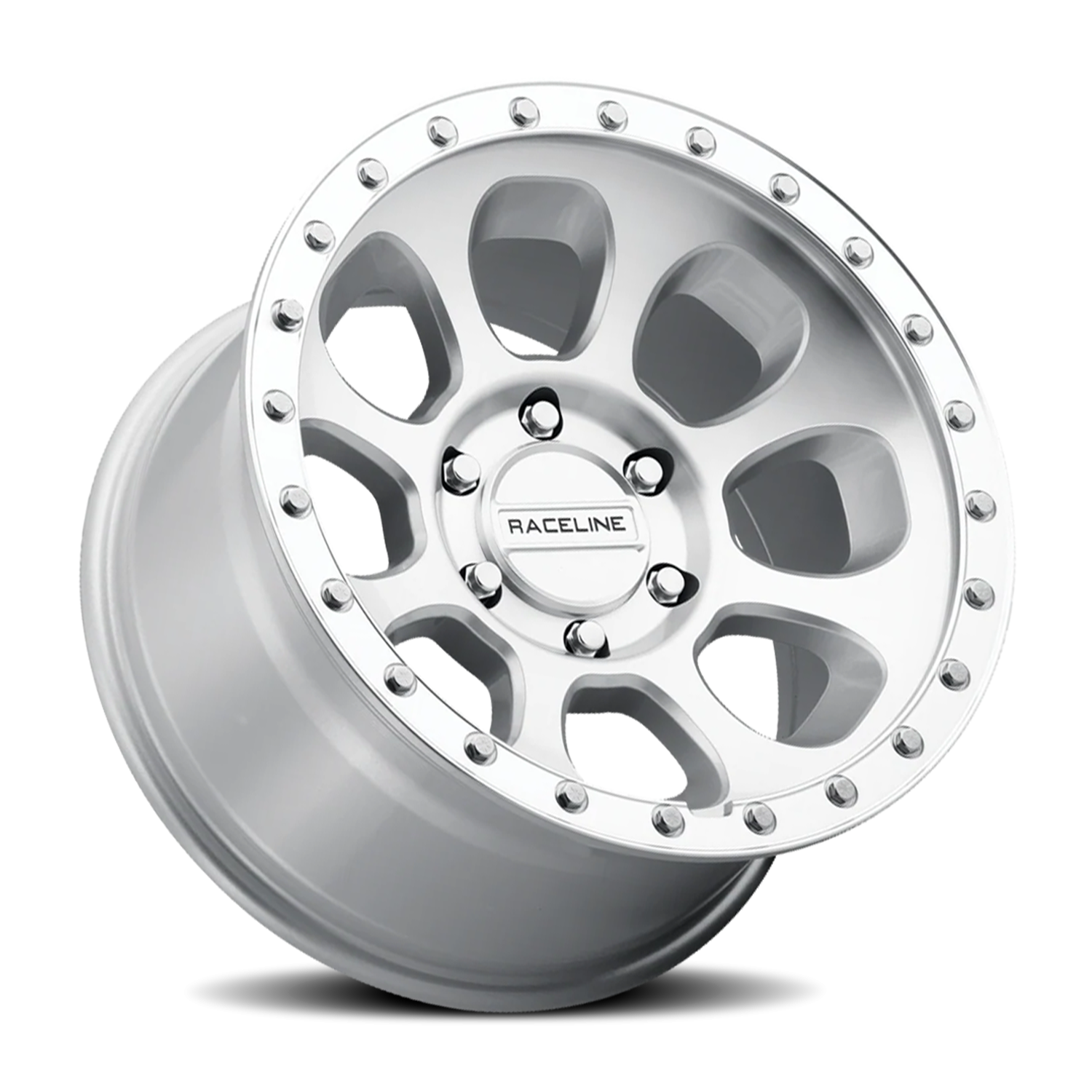 Raceline Bolt 17x9 6x135 -12 Silver - Image 2