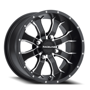 Raceline Mamba UTV 14x7 4x115 +10 Black
