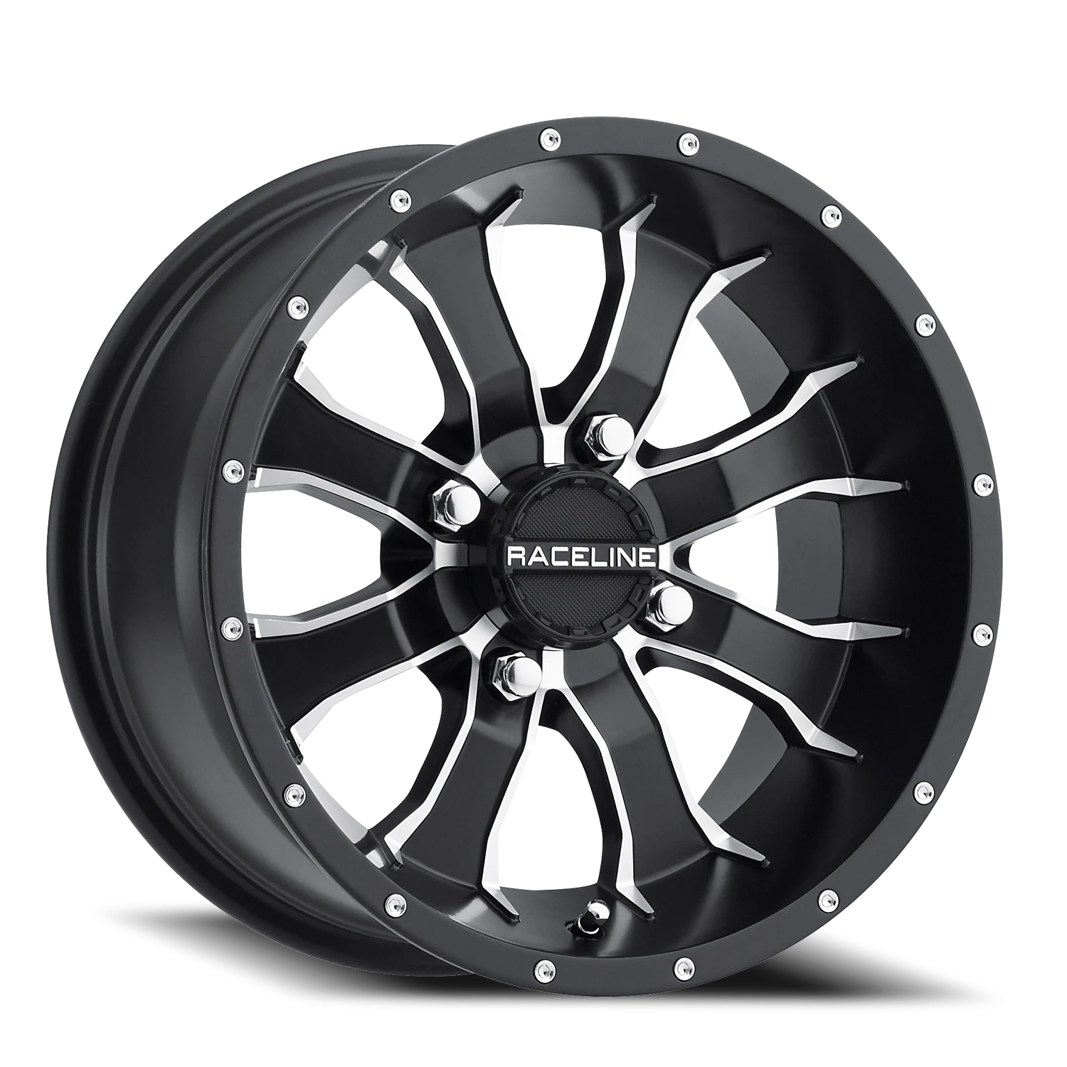 Raceline Mamba UTV 14x7 4x115 +10 Black
