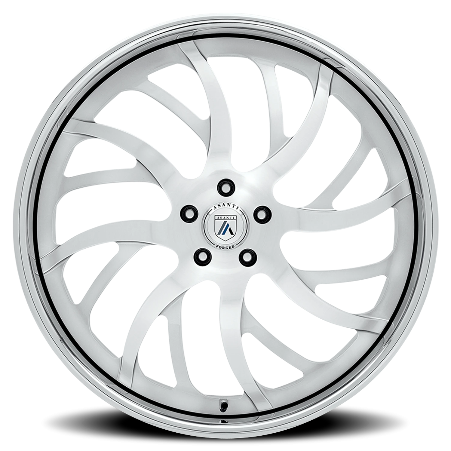 Asanti Forged AF862 24x10 5x120.65 -20 Silver - Image 3