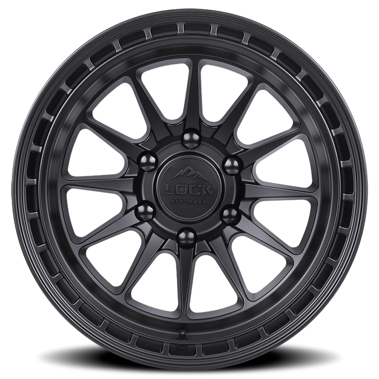 Lock Offroad Baja 17x8 5x127 +40 Black - Image 3