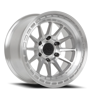 Lock Offroad Baja 17x9 5x127 +12 Silver