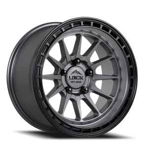 Lock Offroad Baja 17x9 5x127 +12 Grey