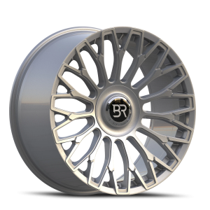 Bespoke Revolution BR02 Envy 22x10.5 5x112/5x114.3 +42 Silver
