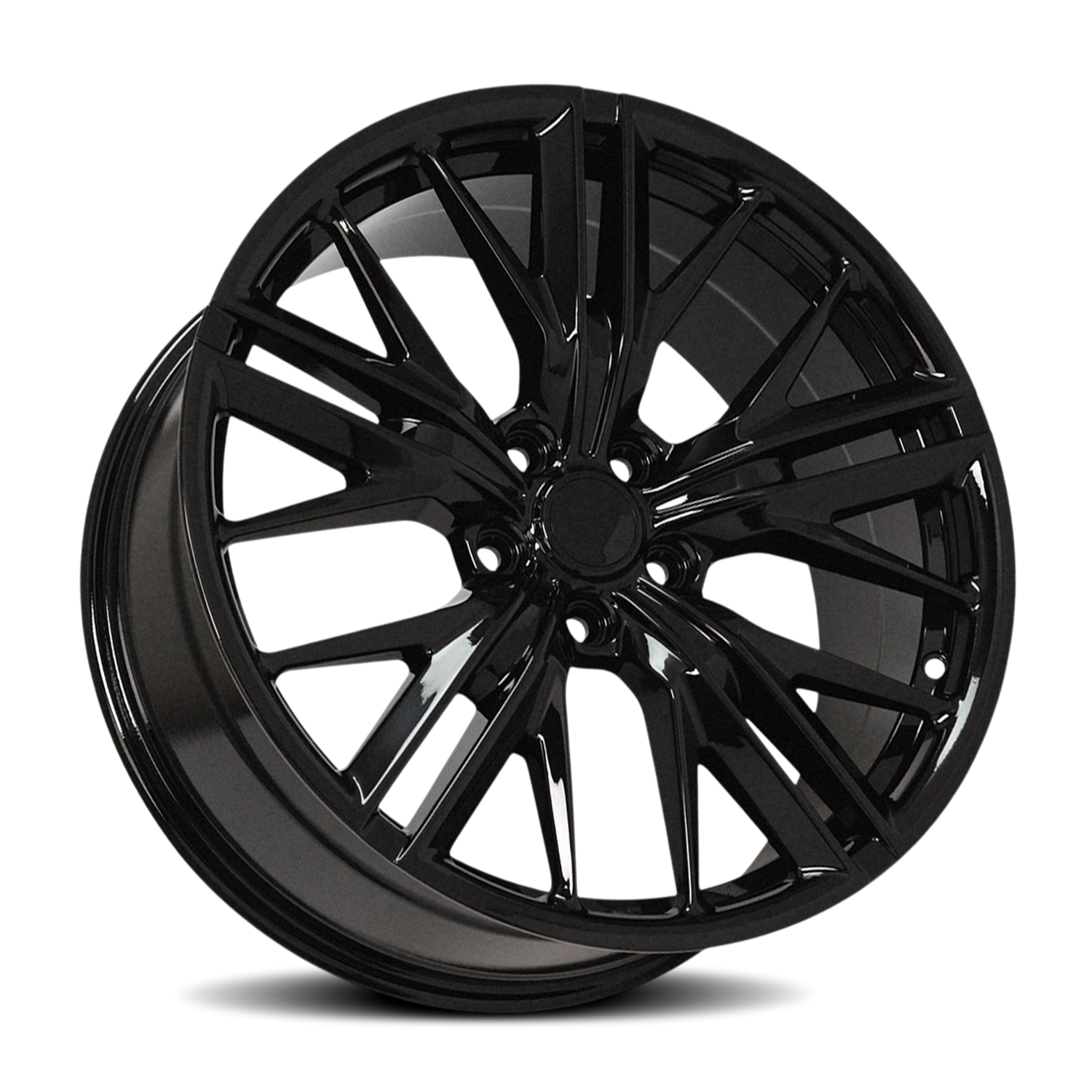 OE Wheels CV25 20x8.5 5x120 +25 Black - Image 2