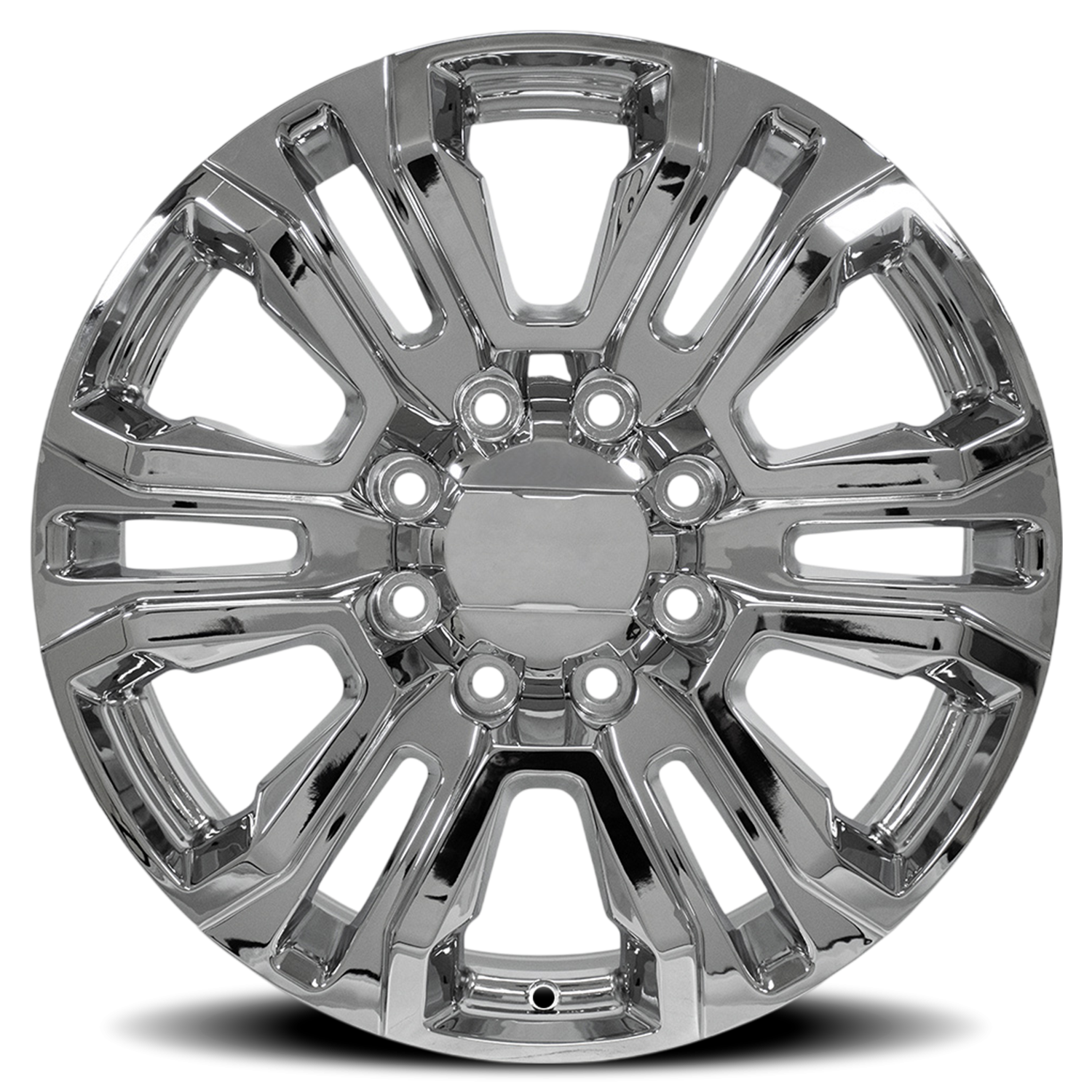 OE Wheels CV70B 22x8.5 8x180 +47 Chrome - Image 3