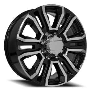 OE Wheels CV70B 22x8.5 8x180 +47 Black
