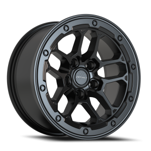 Defiant DF01 17x8 5x127 +12 Black