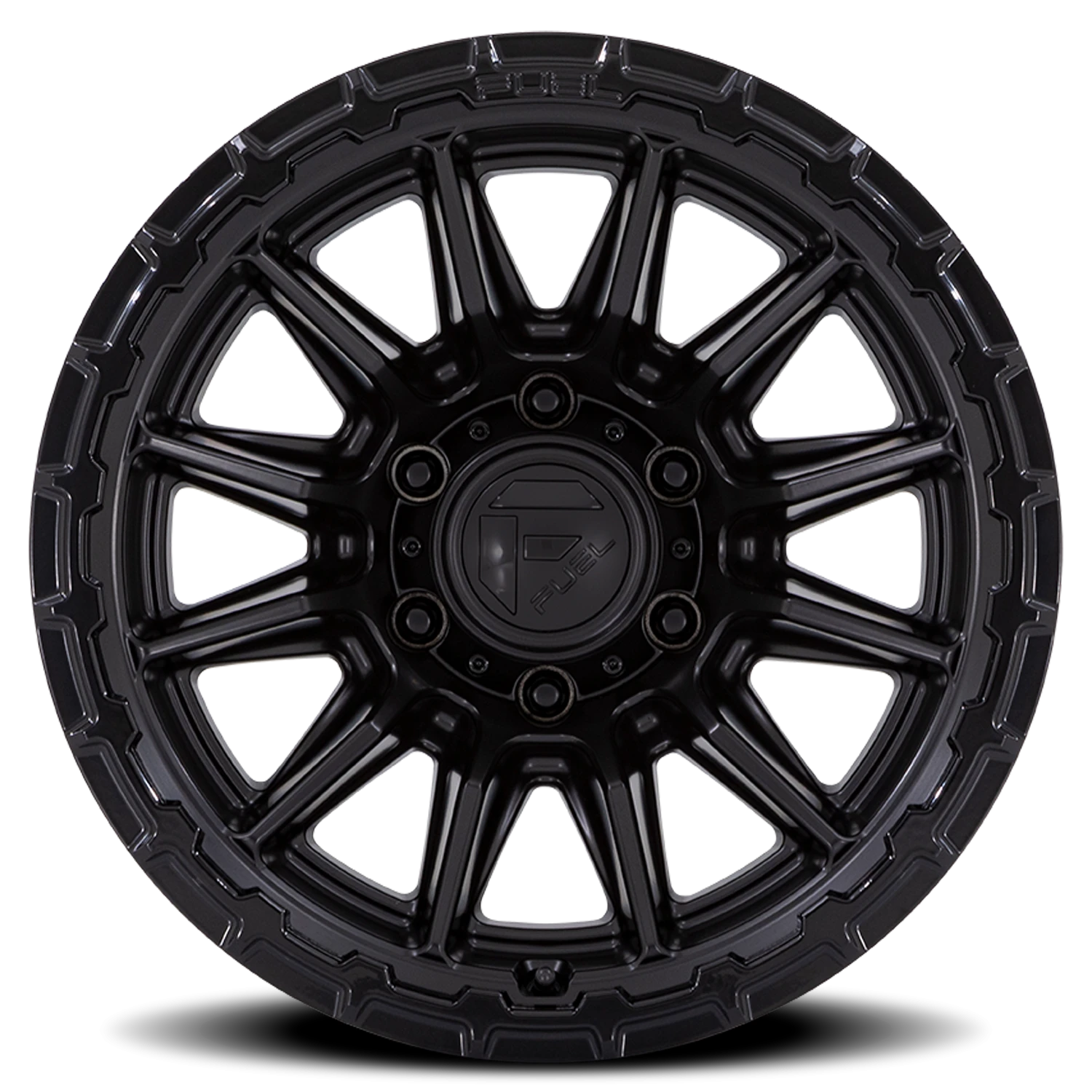 Fuel Piston FC864 17x8.5 5x114.3 +25 Blackout - Image 3