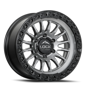 Lock Offroad Grit 17x8.5 6x139.7 +25 Grey