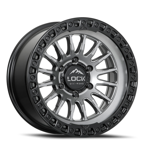 Lock Offroad Grit 17x8.5 6x139.7 +25 Grey