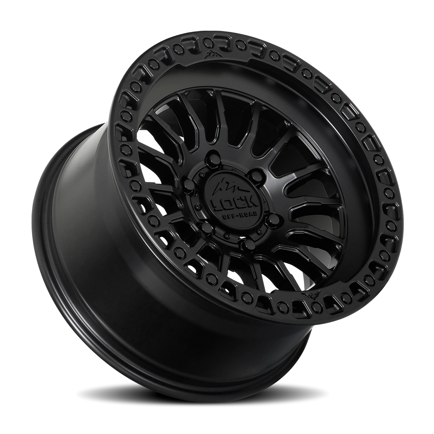 Lock Offroad Grit 17x9 5x127 -12 Black - Image 2