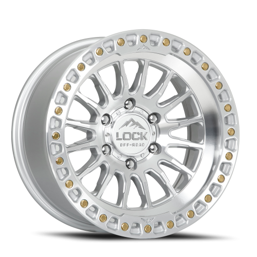 Lock Offroad Grit 17x9 6x135 +1 Silver