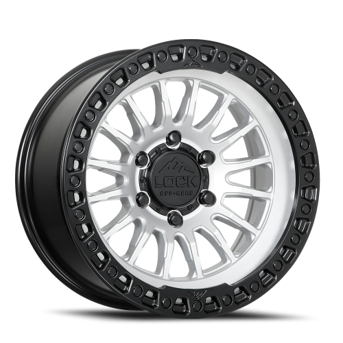 Lock Offroad Grit 17x9 6x135 +1 Silver