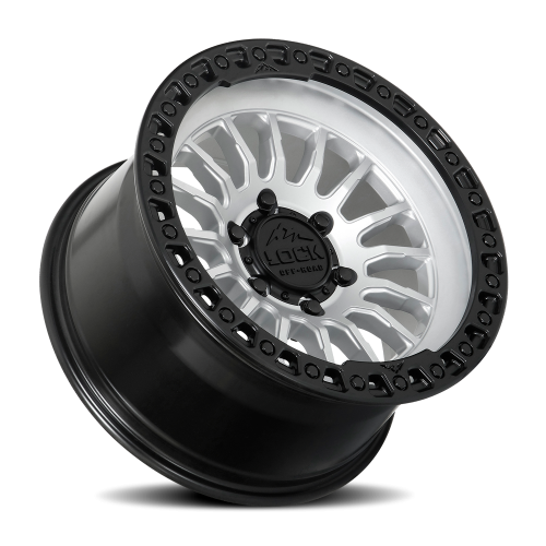 Lock Offroad Grit 17x9 6x135 +1 Silver - Image 2