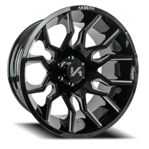 Arkon Off-Road Roosevelt 20x10 8x165.1 -25 Black