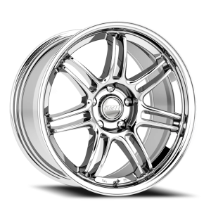 Kansei Seven 18x10.5 5x120 +22 Chrome