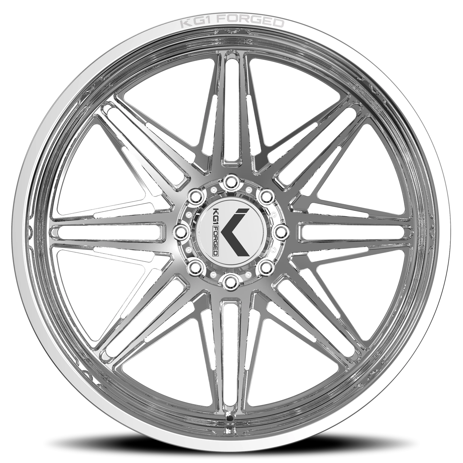 KG1 Forged Eclipse KC062 22x12 8x165.1 -44 Polished - Image 3