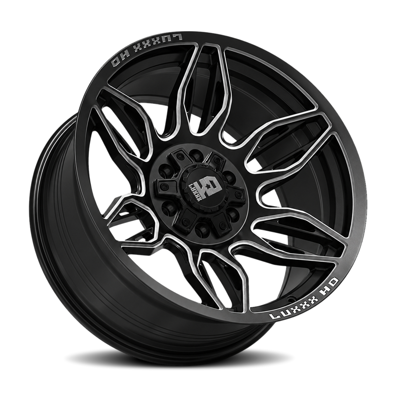 Luxxx HD LHD48 20x10 5x127 -18 Black - Image 2