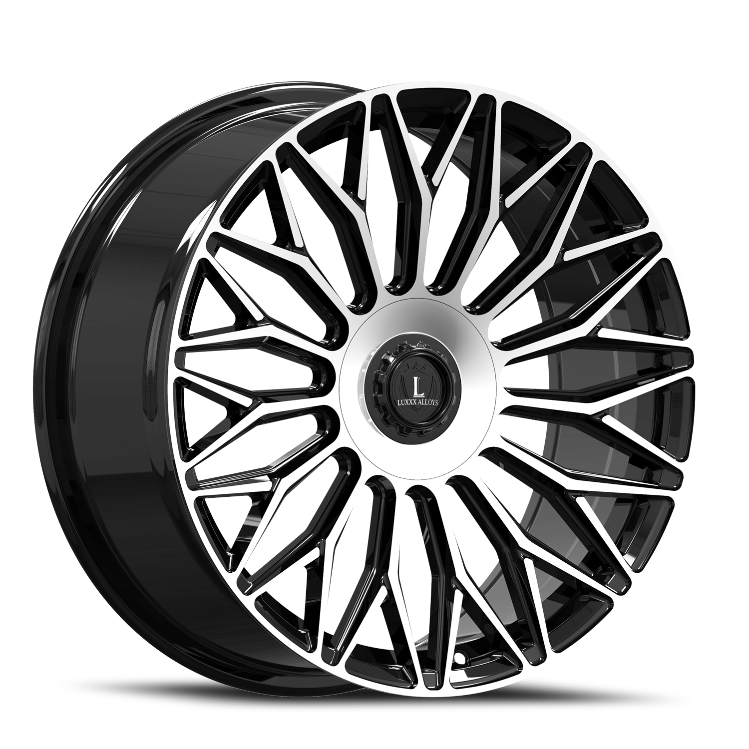 Luxxx Alloys 53 24x10 5x115 +18 Black