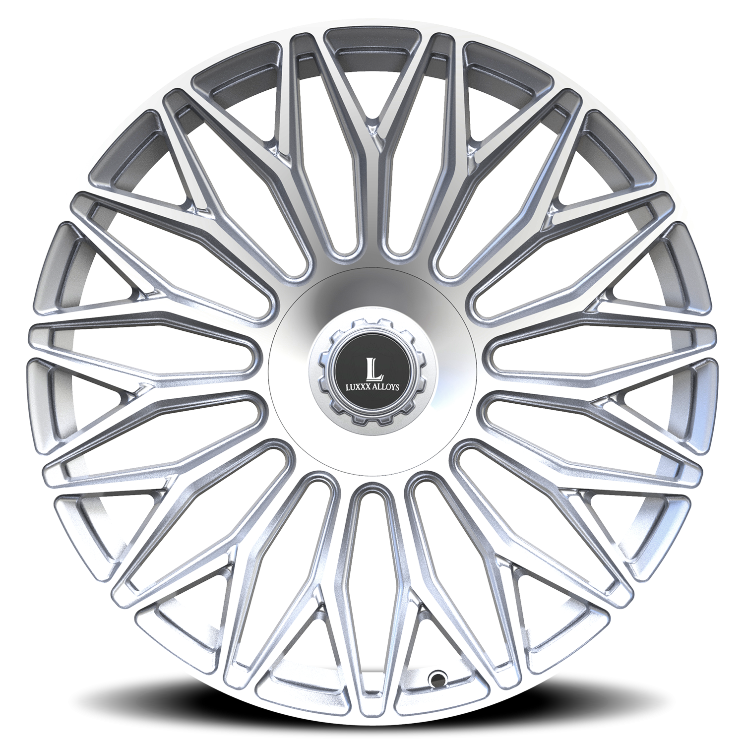 Luxxx Alloys 53 24x10 6x135 +35 Silver - Image 2