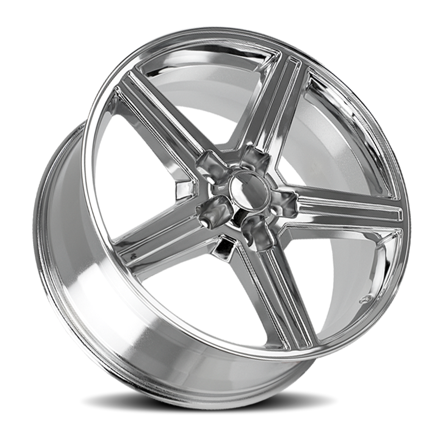 Strada Wheel Replicas IROC 24x10 5x120 +13 Chrome - Image 2