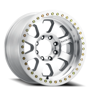 Raceline Avenger Beadlock 17x9 8x170 -12 Silver