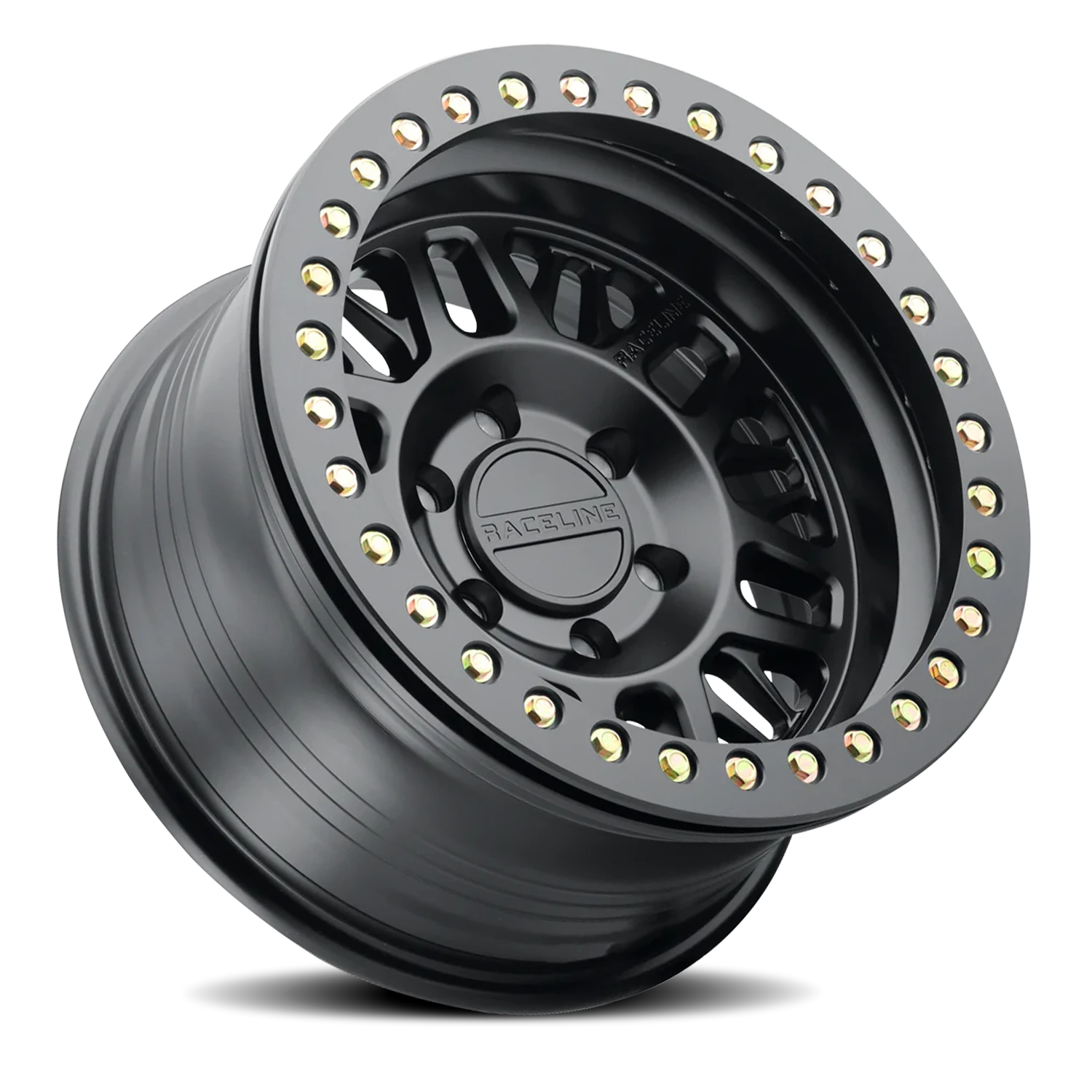 Raceline Ryno Cast Beadlock 17x9 8x170 -38 Black - Image 2