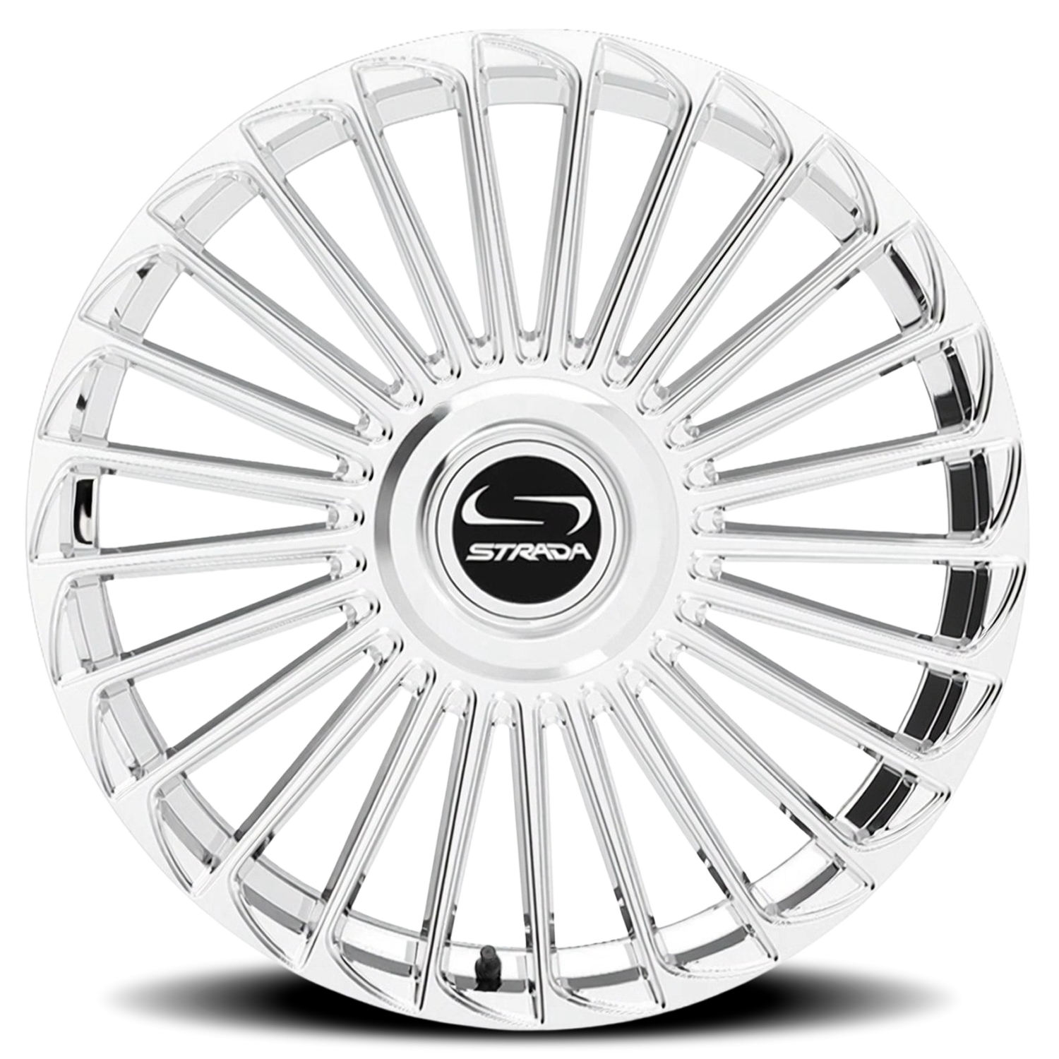 Strada Martello 20x8.5 5x112 +30 Chrome - Image 3