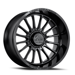 Lock Offroad Striker 20x9 5x127 +1 Black